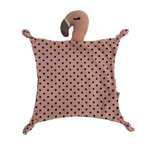 Farm Buddies Apple Park Franny Flamingo Pink Gray Blankie Lovey Baby Soother